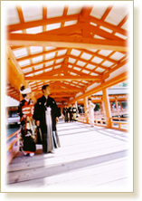 宮島厳島神社での挙式写真
